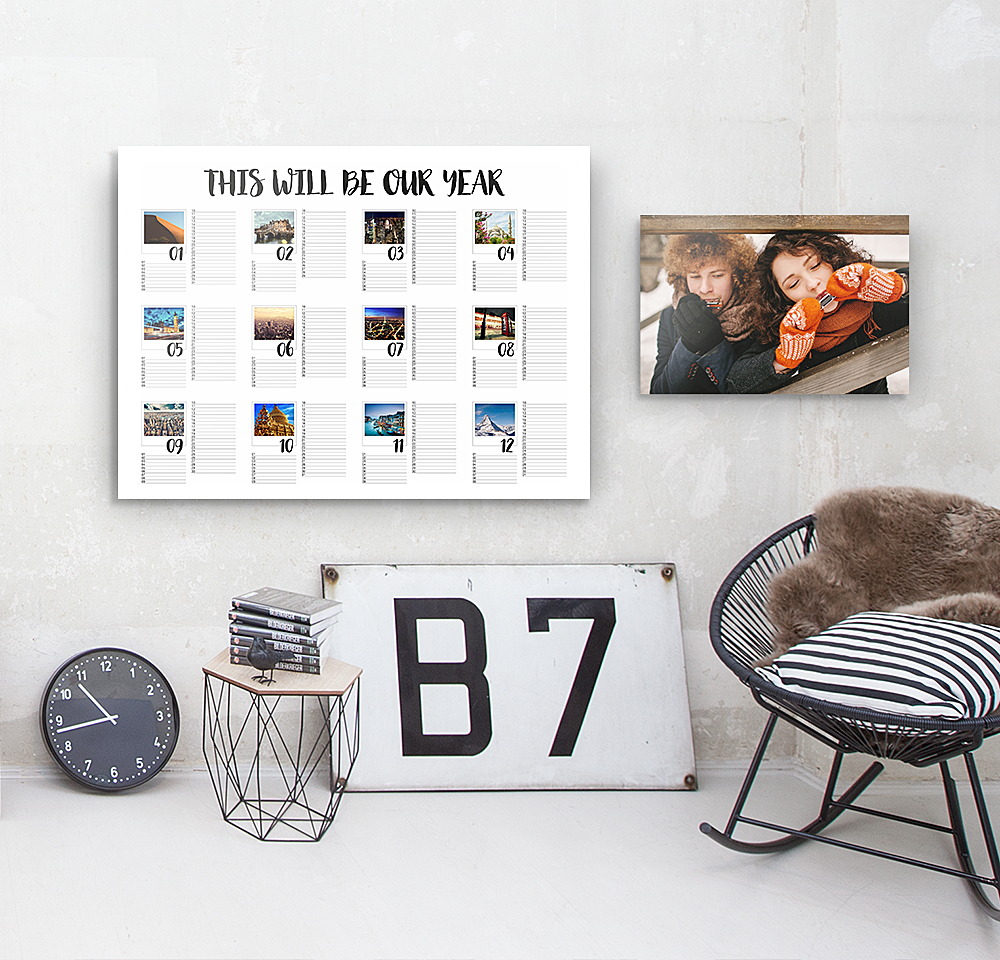 Votre calendrier photo gratuit à personnaliser !