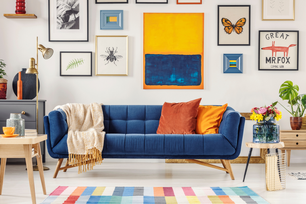Idées de décoration murale pour salon